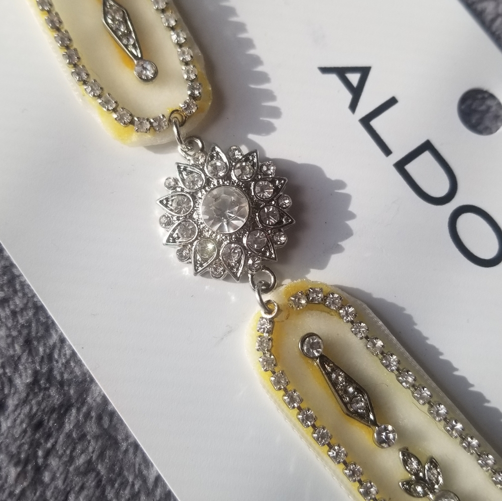 Aldo rhinestone choker prom wedding